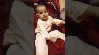 My favo song song bollywood hindisong love cutebaby virelbaby funny [upl. by Atinrehs]