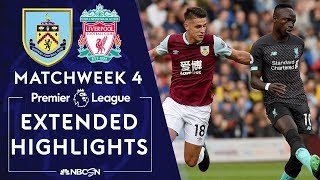 Burnley v Liverpool  PREMIER LEAGUE HIGHLIGHTS  83119  NBC Sports [upl. by Annayak]