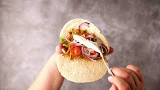 Vivera UK  Recipe Plant Shawarma Sandwich 2 pers [upl. by Belmonte]