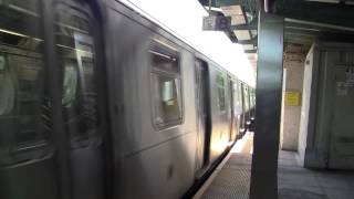 R143 L Train Leaving Wilson Avenue 2012 [upl. by Milford607]