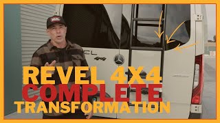 VAN TOUR 2023 Winnebago Revel Before amp After Transformation [upl. by Shornick]