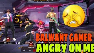 Balwant Gamer angry on me 😝😝 short shorts viral trending silentgirlgaming [upl. by Neelehtak]