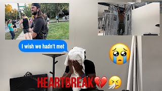 First Day of Heartbreak documented emotional painful 💔🤧 [upl. by Devonne834]