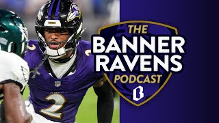 Nate Wiggins injured in preseason opener  Banner Ravens Podcast [upl. by Landri]