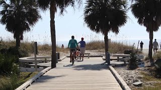 Coligny Beach Park in Hilton Head [upl. by Nnylesor237]