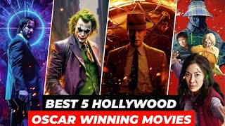 Best 5 Hollywood Oscar Winning Movies in Hindi [upl. by Ysirhc]