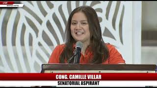 Congresswoman camille villar senatorial aspirant  NEWS UPDATE PHILIPPINES [upl. by Purpura]