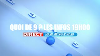 QUOI DE 9  LES INFOS 19H00  AVEC MAMI MEINGUE 22112024 LERALTV [upl. by Alym]