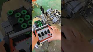 12 24V telescopic motor Joystick Proportional radio remote control Truck Cranesfassiunic [upl. by Eseerehs]