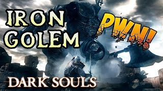 IRON GOLEM BOSS Dark Souls 1 11 [upl. by Octavus132]