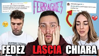 FEDEZ HA LASCIATO CHIARA FERRAGNI LEI CONFERMA LA ROTTURA   Ferragnez [upl. by Halverson]