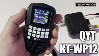 The Smallest Dual Band Mobile Radio EVER QYT KTWP12  ANYSECU WP9900 [upl. by Ahsaeit]