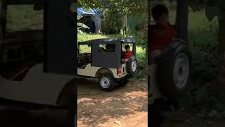 mini jeep electric 4×4 drive tony [upl. by Euqirne806]