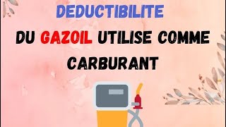 Tva sur Carburant déductible ou non [upl. by Niwdog]