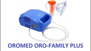 Ингалятор небулайзер компрессорный OROMED OROFAMILY PLUS [upl. by Esenahs]