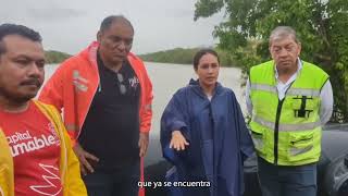 CAMPECHE A PUNTO DE ALCANZAR SU MÁXIMA CAPACIDAD EL CÁRCAMO DE AGUA PLUVIAL EN EL AEROPUERTO [upl. by Liahus115]