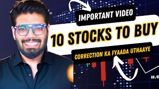 10 STOCKS TO BUY IN THIS CORRECTION PHASE  NOVEMBER 2024 [upl. by Kirre]