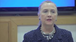 Hillary Clintons visit to Ireland [upl. by Neetsirhc]