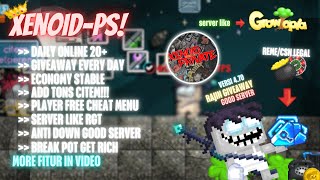 CITEMNYA GILA CUY🤪 GROWTOPIA PRIVATE SERVER TERBARU 2024  GTPS TERBARU  Xenoid PS [upl. by Remled]