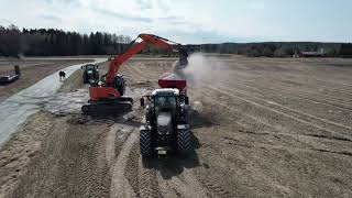 Fendt 724 gen 6  Kalking [upl. by Alrak]