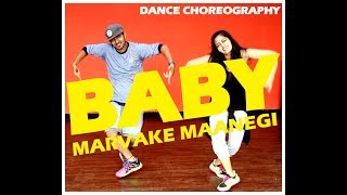 Baby marvake maanegi song dance choreography Raftaar Vicky amp Aakanksha [upl. by Pfaff]