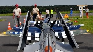 Giant Rc Warbirds Flying Together [upl. by Ayahs]