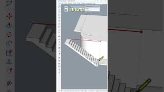 I Mastered Rounded Corner Staircases in Sketch up [upl. by Imoin]
