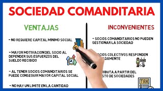 Sociedad Comanditaria 🏢 Simple y por Acciones  Economía de la empresa 2º de bachillerato 18 [upl. by Harrie721]