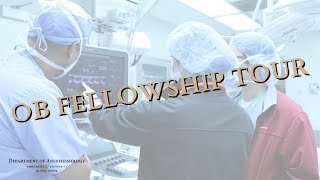 Virtual Tour Obstetric Anesthesia Fellowship [upl. by Hetti131]