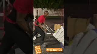 FOODSERVICE DRIVER DELIVERS FLOUR shorts [upl. by Lusty967]