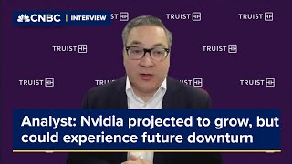 Analyst says Nvidia has significant amount of upside but gives his bear case [upl. by Eimmak]