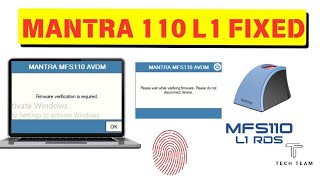 MANTRA L1 INSTALLATION  Firmware Verification is Required  Clear Platen Area  L1 110 [upl. by Wolenik]