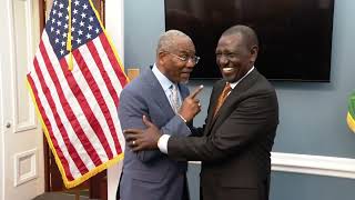 President Ruto engages the Congressional Black Caucus CBC in Washington DC USA [upl. by Ahsenot22]