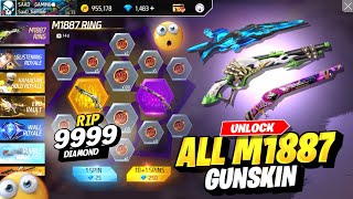 Scam Event 9999💎 ❌😡 M1887 Ring Event Free Fire  Unlock M1887 Ring  Free Fire New Event Today [upl. by Salis]