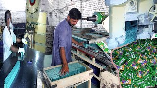 Dish Wash Soap Bar Manufacturing Process Technique [upl. by Aneleh]