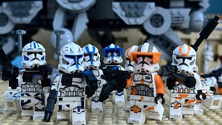 Lego Star Warsbattle of Geonosis 22stop motion [upl. by Tjader576]