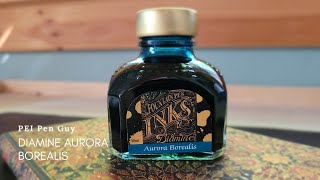 Diamine Aurora Borealis Fountain Pen Ink [upl. by Lewis]