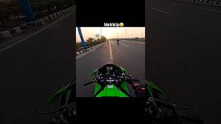 HYPER lean with Zx10r  Police walu na pkrr liya tha  Zx10r VS Rc390 shorts ytshorts [upl. by Thar]