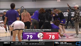 🚨 BUZZER BEATER To Reach High School National Championship 1 Long Island Lutheran vs 4 Montverde [upl. by Lokcin]