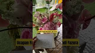 Ucapan Fattah Amin Dihari Jadi Fazura [upl. by Stortz]