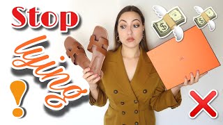 My first Hermès Oran Slides Summer  an honest REVIEW [upl. by Lairbag762]