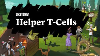 Master Helper Tcells Part 1  Sketchy Medical  USMLE Step 1 [upl. by Hemingway]