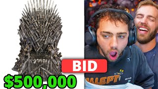 I Try Bidding in a Game of Thrones AUCTION [upl. by Casilda]