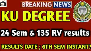 kakatiya university degree 24sem results amp 6th sem instant backlog updatedegree 135 results [upl. by Grand]