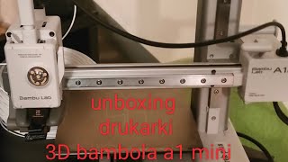 moja nowa drukarka bambulab a1 mini [upl. by Laikeze]