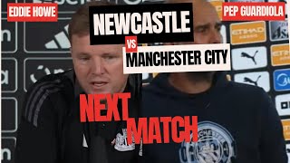 NewCastle vs Manchester City Press Conferences [upl. by Afrikah]