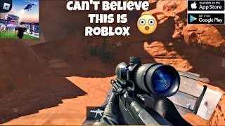 The Most Insane Graphics in Roblox  Frontlines  Android iOS  Gameplay [upl. by Assirol]