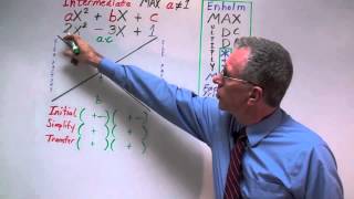 Factoring Trinomials  Intermediate MAX  Full Explanation [upl. by Eniamsaj857]