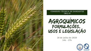 Agroquímicos formulações usos e legislação [upl. by Calbert]