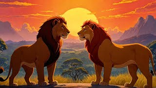 Mufasa and Scars Secret Love Story at Disney 🦁❤️ disneysecrets [upl. by Anaerol]